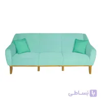 مبل راحتی سه نفره چشمه نور کد MA-407/3-KH-BL