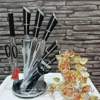 سرویس چاقو آشپزخانه 9 پارچه یونیک مدل 1070
