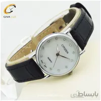 ساعت مچی زنانه بند چرمی سیتیزن
