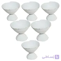 مجموعه ظروف هفت سین 6 پارچه مدل مهدیس