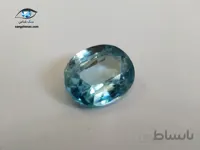 سنگ زیرکن آبی طبیعی شناسنامه دار 3.44 قیراط