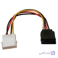 کابل تبدیل برق ۴ پین به ساتا