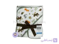 حوله کلاه دار hudson baby طرح zoo