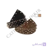 قلاده گردنی سگ دستمال گردن چرمی
