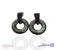 گوشواره مدل گرد پلاستیکی کد erw005