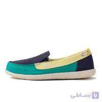 لوفر زنانه کراکس – Crocs Walu Loafer Nautical Navy/Tropical Teal