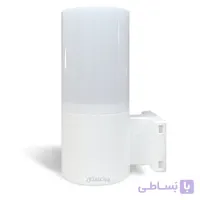 چراغ دیواری استوانه روژآوران سفید ا Rojavaran Yard Wall White IP44