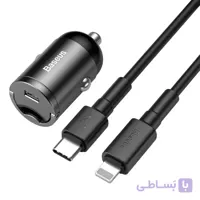 شارژر فندکی سریع با کابل بیسوس Baseus Tiny Star Mini pps Quick Charger Suit