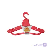 چوب لباسی پلاستیکی کودک ۳ عددی