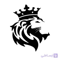 برچسب بدنه خودرو طرح شیر و تاج