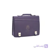 کیف چرم مصنوعی رندی دوقفله مشکی