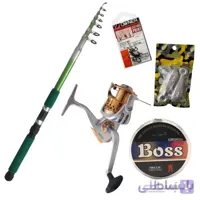 ست لوازم ماهیگیری مدل M154 کد 30176 مجموعه 6 عددی
