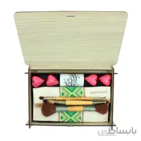پک هدیه زنانه ست براش ecotools طرح سنتی 6 عددی