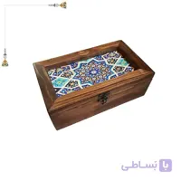 جعبه چوبی هدیه (15*25) کد B30