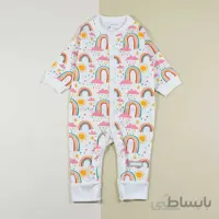 سرهمی نوزادی دخترانه رنگین کمان کد 1237