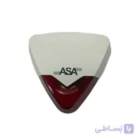 آژیر پیزو فلاشردار آسا دزدگیر ا ASA Pizo Alarm and Flasher