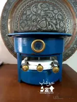 چراغ سه فیتیله قدیمی بکر سالم