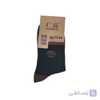 جوراب ساق دار مدل AF1478-B مشکی-قهوه ای