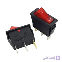 کلید راکر باریک چراغدار KCD3-101N