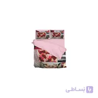 ست لحاف تکنفره ۴ تکه سه بعدی king size-طرح Engagement