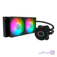 خنک کننده مایع پردازنده کولر مستر MASTERLIQUID ML240L V2 RED ا Cooler Master MASTERLIQUID ML240L V2 RED CPU Liquid Cooler