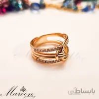 انگشتر کارتیه کمربندی مارون CA143
