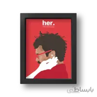 تابلو پوستر فیلم her