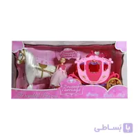 کالسکه موزیکال پرنسس زیبا مدل 2207B