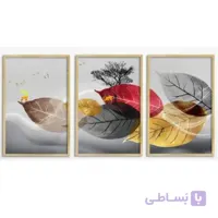 تابلو دکوراتیو مدرن سه تکه