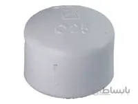 درپوش سفید آذین لوله (90 میلی‌متر)