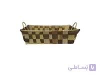 سبد نان و سبزی حصیری کد 04