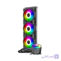 خنک کننده پردازنده پی سی کولر مدل PCcooler GI-CX360 نور پردازی ARGB ا PCcooler GI-CX360 CPU Air Cooler ARGB