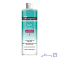 محلول پاک کننده آرایش نوتروژینا مدل skin detox حجم 400 میلی لیتر