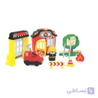 ست اسباب بازی ایستگاه اتش نشانی وین فان Winfun Fire Station Fun Playset