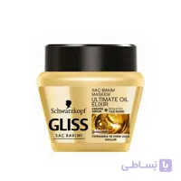 ماسک مو گلیس طلایی ترمیم کننده