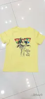 تیشرت زنانه طرح زرافه برندH and M زرد s ا T.shirt