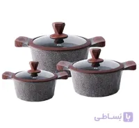 سرویس قابلمه گرانیتی زیوzio مدل Z 8170 26