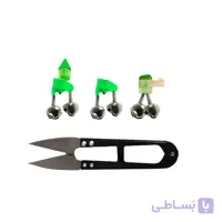 قیچی و زنگوله ماهیگیری مدل H258 بسته 4 عددی