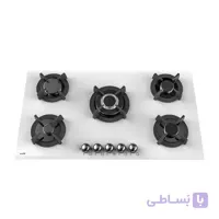 اجاق گاز رومیزی شیشه‌ای آلتون مدل G507 ا ابعاد: 90x50 سانتی متر