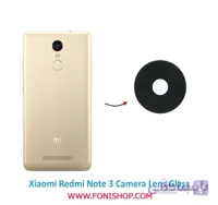 شیشه لنز دوربین گوشی شیائومی Xiaomi Redmi Note 3