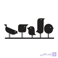 دیوارکوب پرنده روی بند