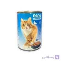 کنسرو گربه رنو طعم ماهی-reno