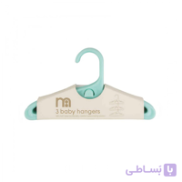چوب آویز لباس کودک مادرکر Mothercare تک رنگ 3 عددی