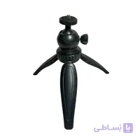 سه پايه عکاسي بيک(مشکی) Beike Q166 Mini Tripod-+هولدر موبایل