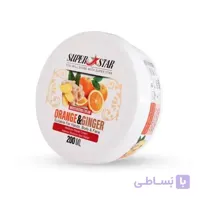 کرم مرطوب کننده کاسه ای حاوی عصاره پرتقال و زنجبیل سوپراستار