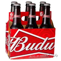 ابجو بادوایزر شیشه بدون الکل پک 6 عددی Budweiser