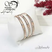 النگو طرح طلا خط و آینه