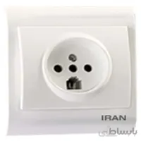 پریز تلفن دوکاره فضل الکتریک ، مدل ایران