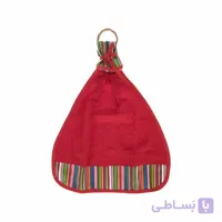 حوله آشپزخانه کتان رزين تاژ طرح راه راه الوان