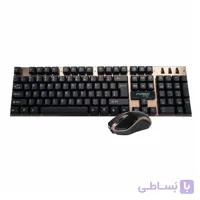 کیبورد و موس بی سیم گیمی فوریو FV-303